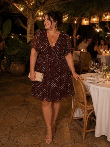 Robe à pois 42€