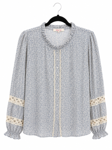 Chemisier liberty bleu 39€