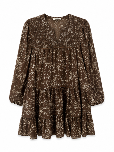 robe chocolat 42€