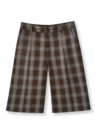 bermuda carreaux 34€