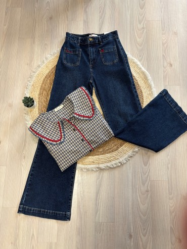 Jean large brute du 36 au 44 à 45€