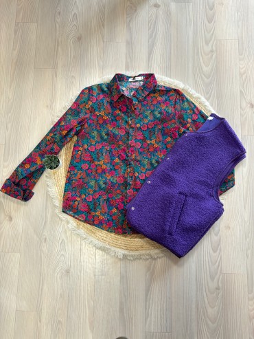 Chemisier du S au L à 36€ + Gilet à 36€
